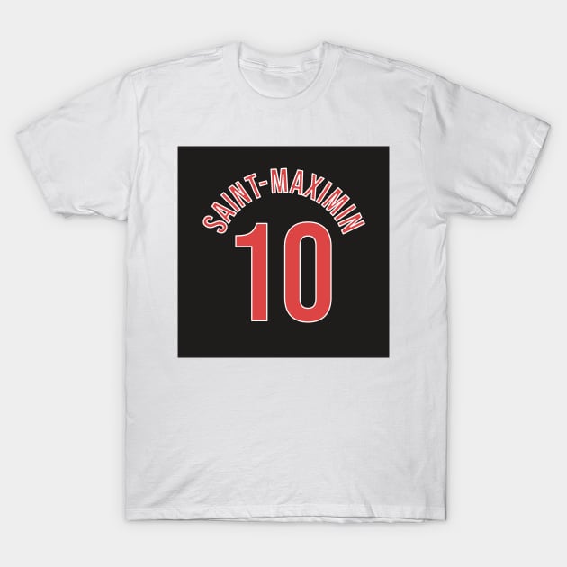 Saint-Maximin 10 Home Kit - 22/23 Season T-Shirt by GotchaFace